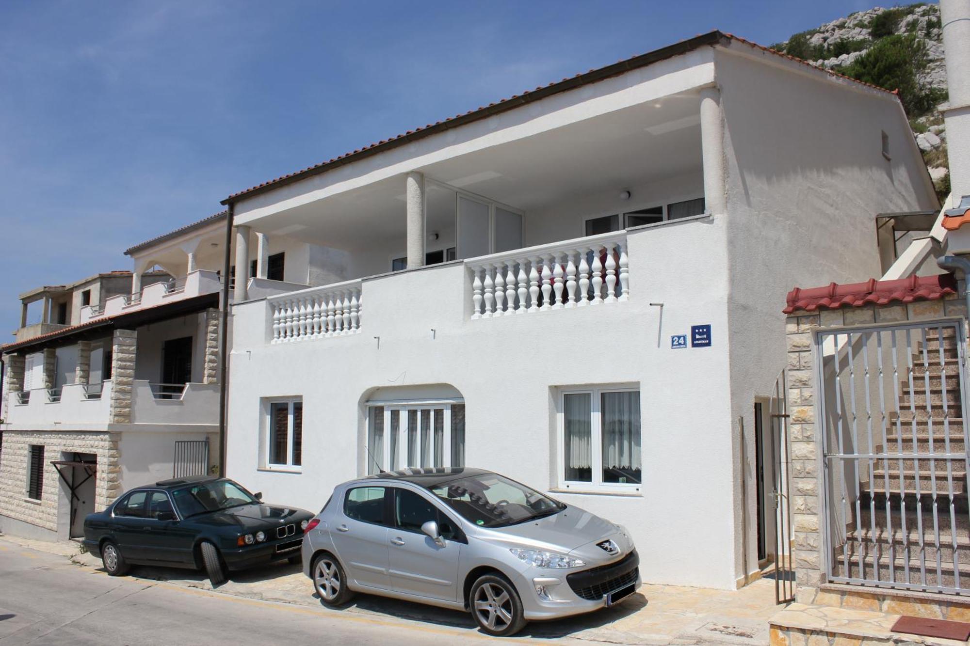 Apartments Toni Na Moru Drage Exterior photo